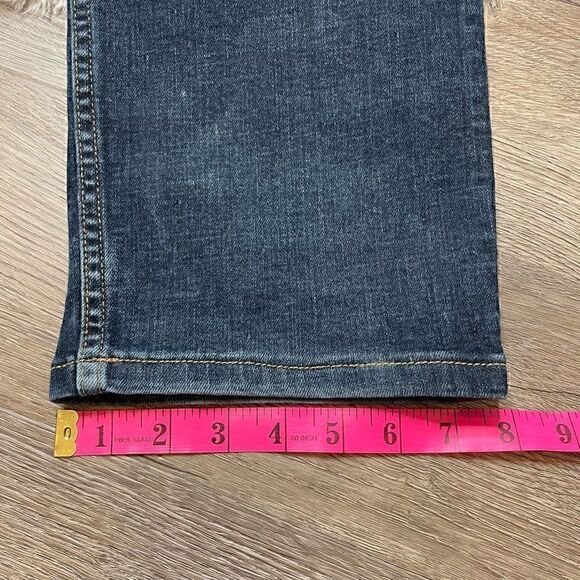 7 For All Mankind Jeans Mens 36x27 Blue The Straight Dark Wash Denim - Picture 11 of 11